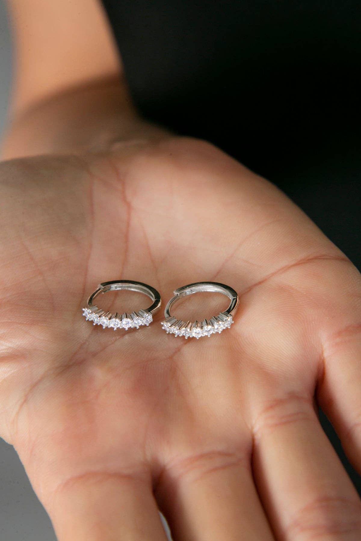 Créoles en argent 925 pour femmes: ARGENT