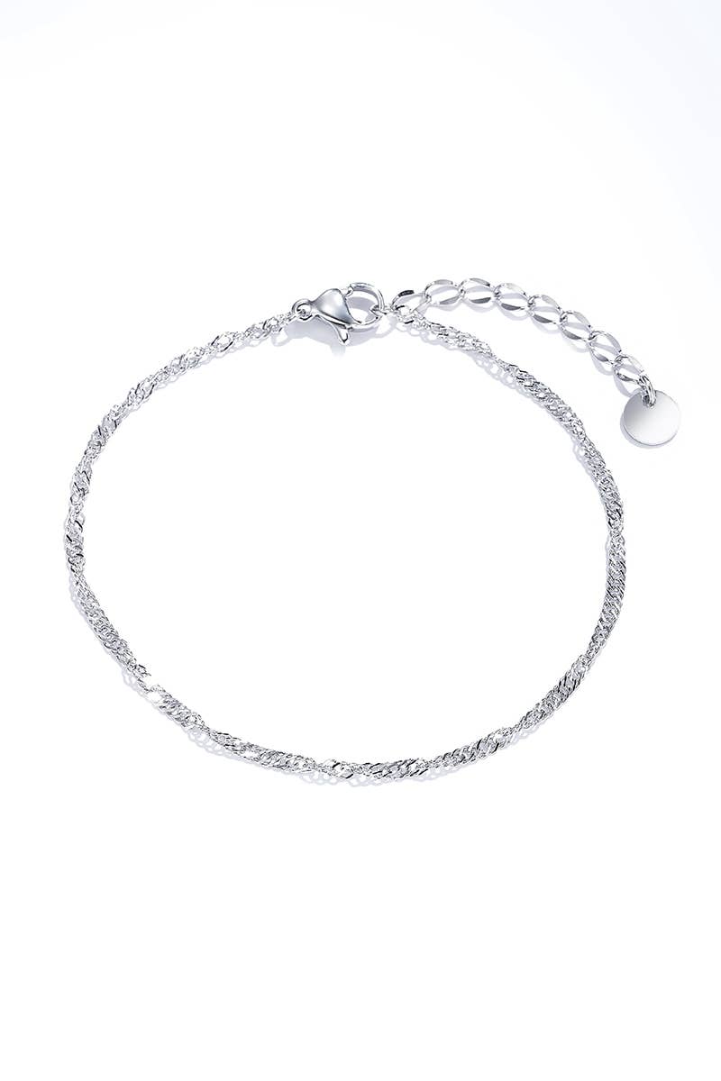 Bracelet Estelle: Argent