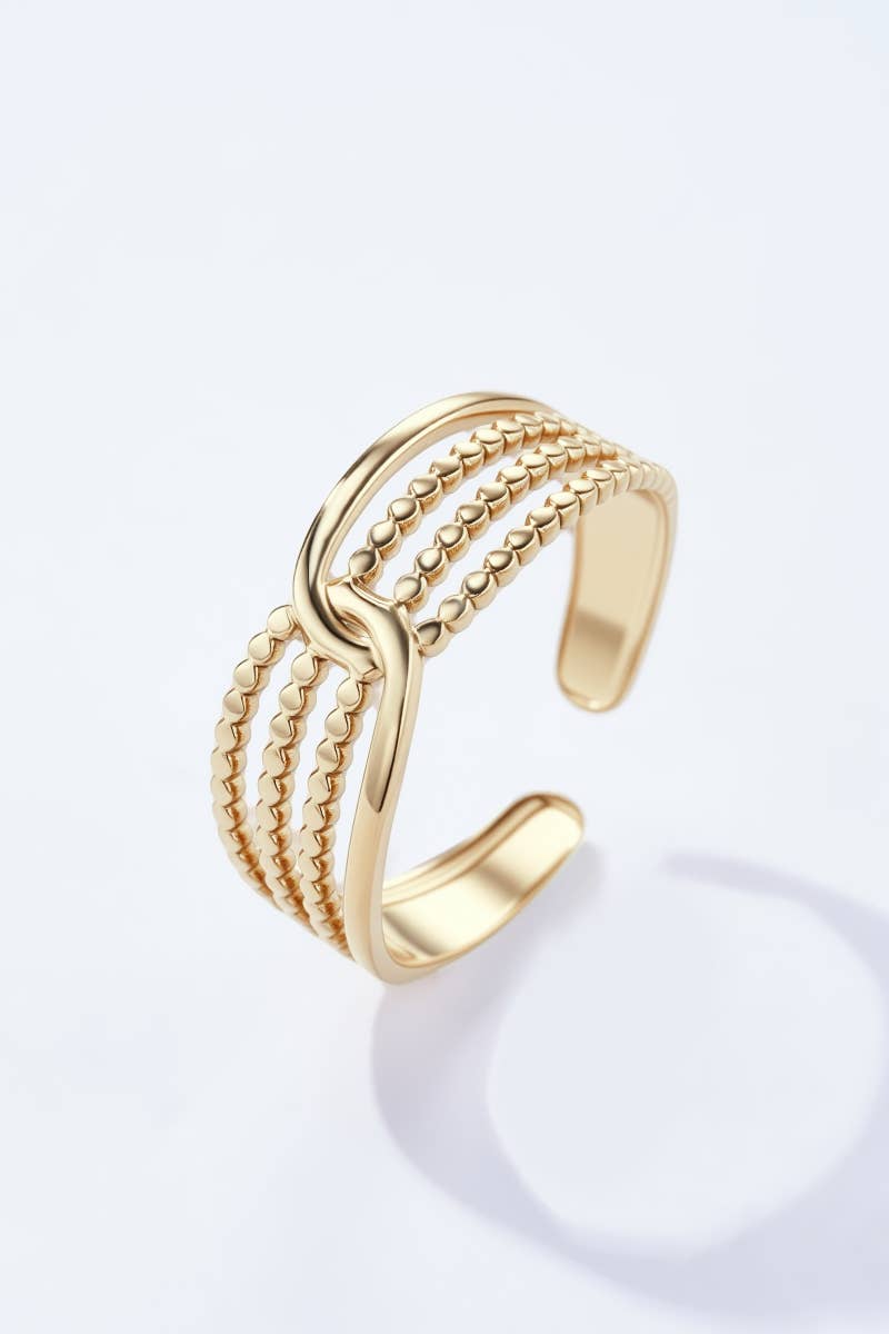 Infinity ring: goud