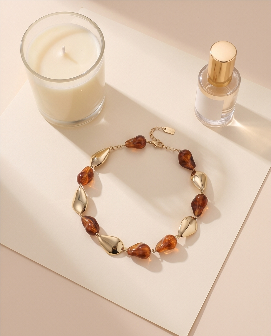 Gabrielle amber bracelet – Natural vibe & warm glow