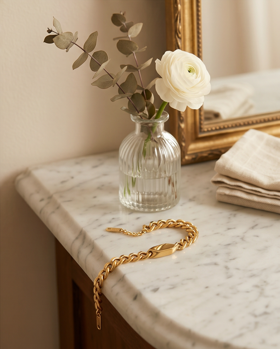 Mai bracelet in gold-plated stainless steel ✨