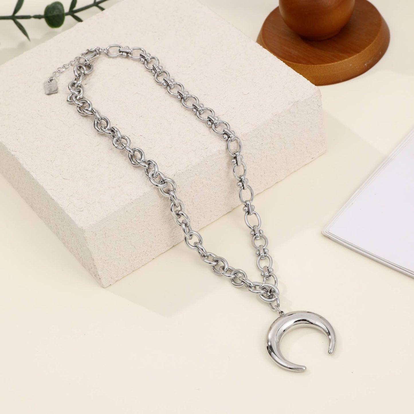 Collier - Moon Energy: Argent