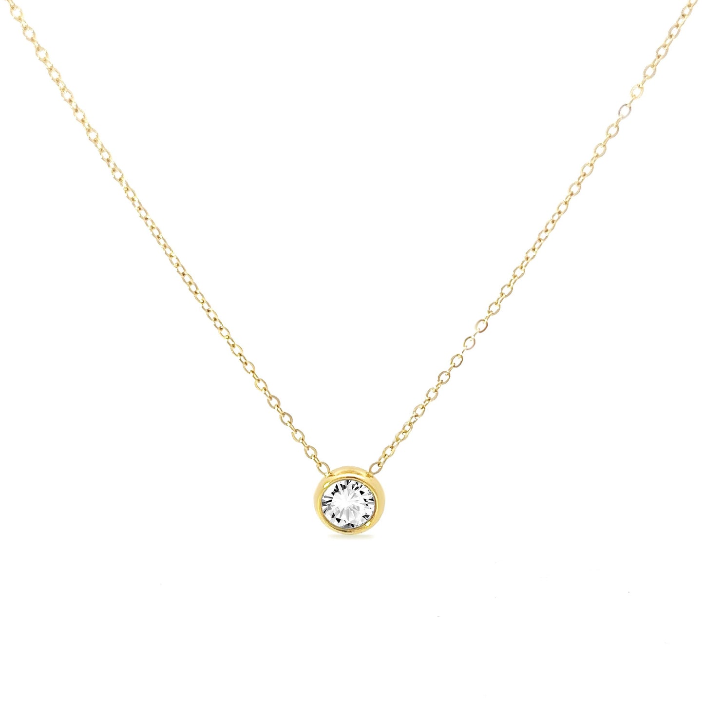 Collier Solitaire lumineux
: Doré