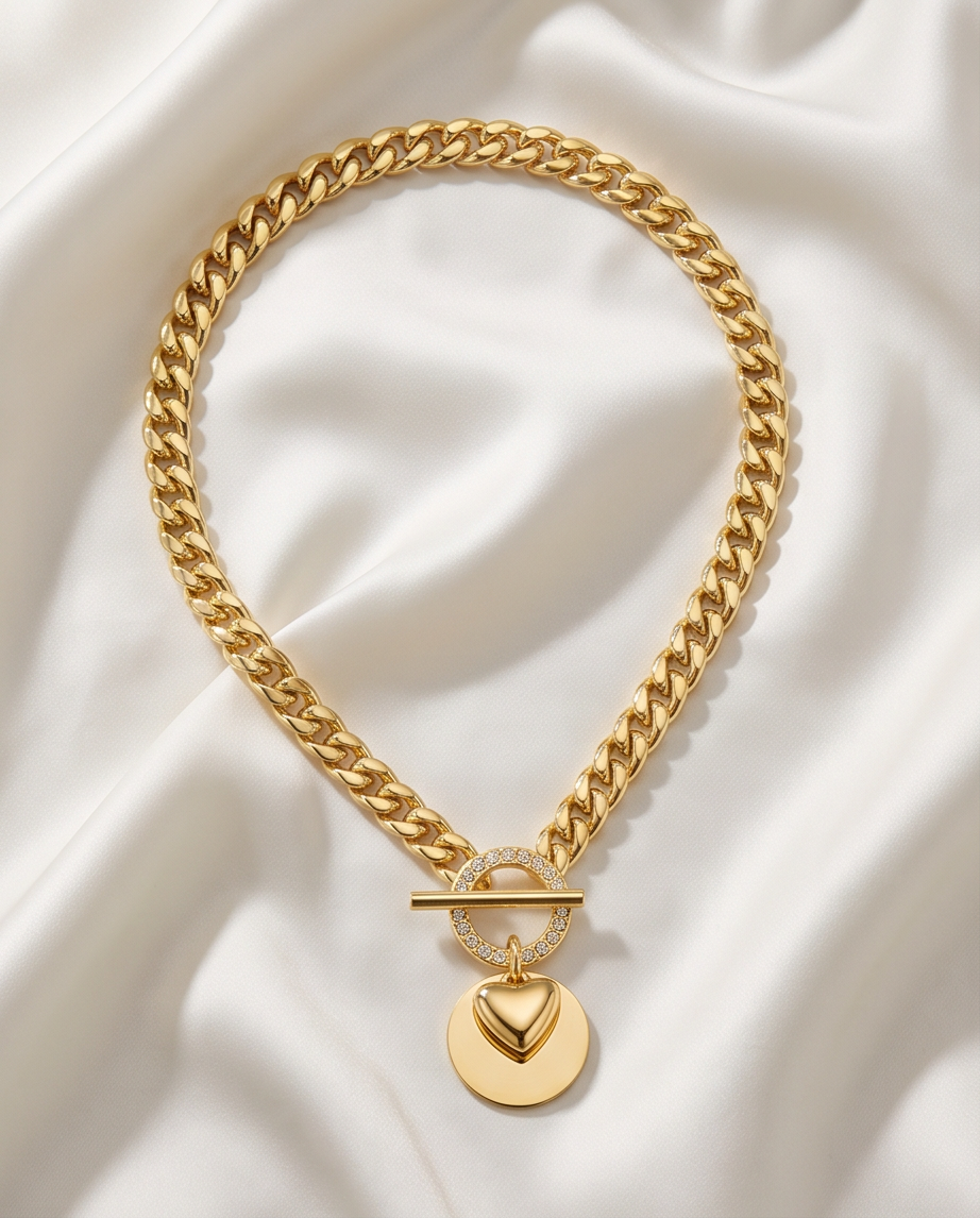 Vergulde ketting Amora ✨