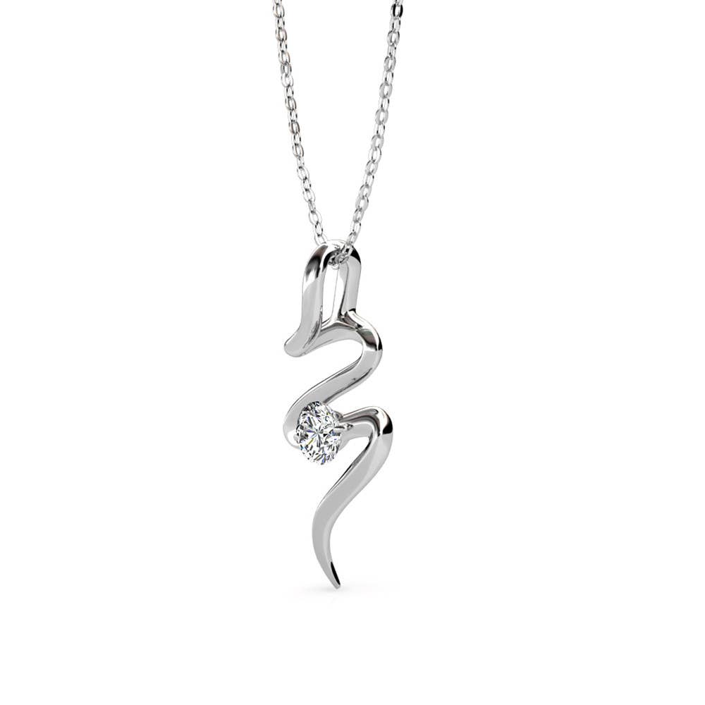 Spiraalsets - Zilver en kristal