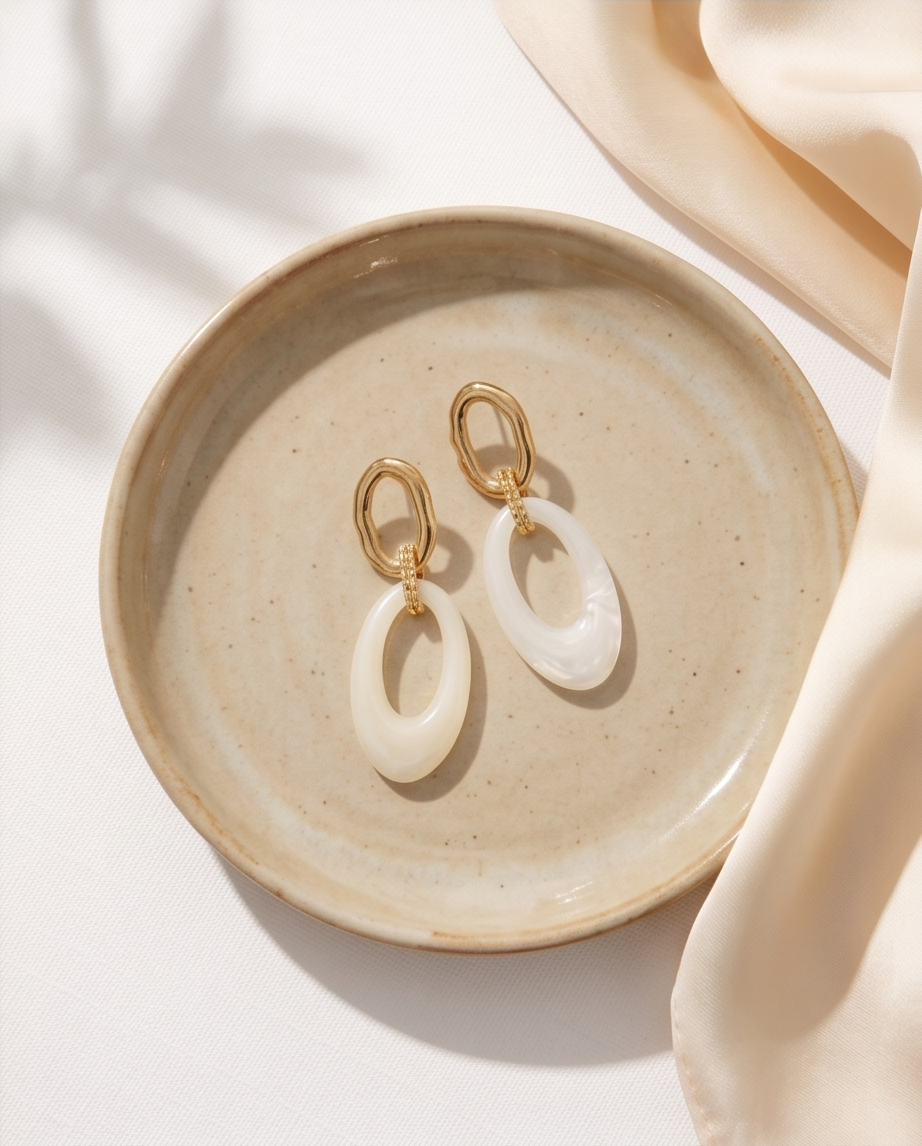 Boucles d’oreilles Aurore – Douceur & élégance