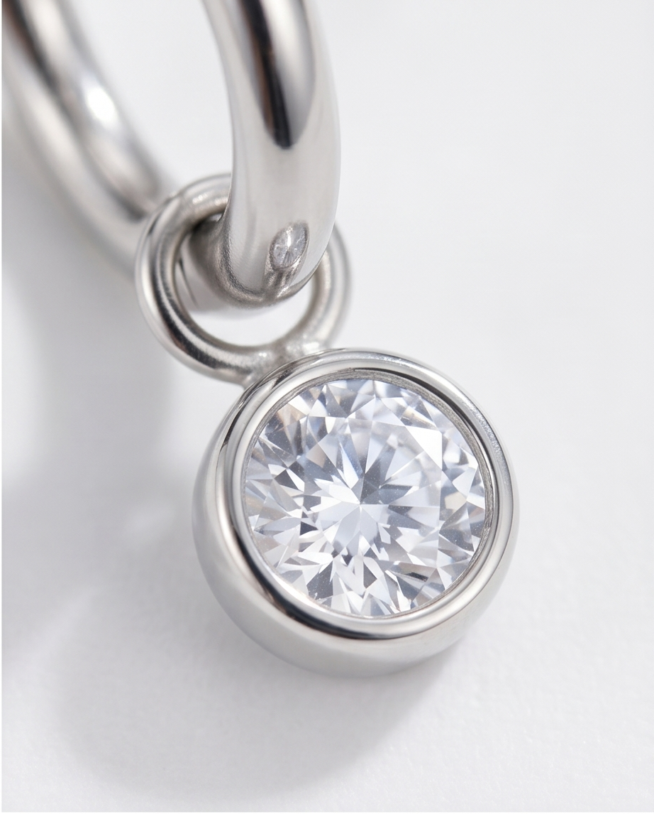 Boucles d’oreilles Solitaire – Style moderne & intemporel