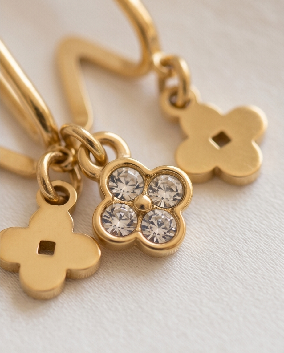 Boucles d’oreilles Céline – Élégance naturelle