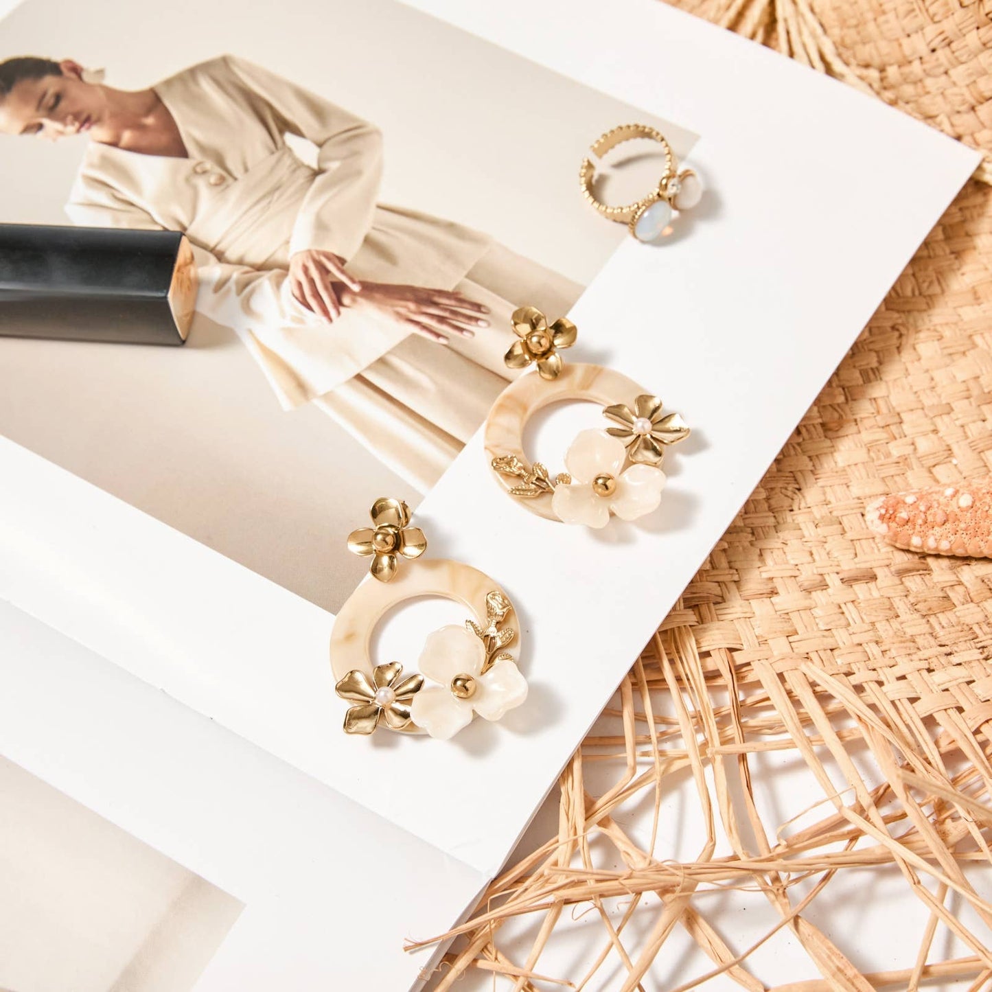 Boucles d'oreilles - Oriane: Gold