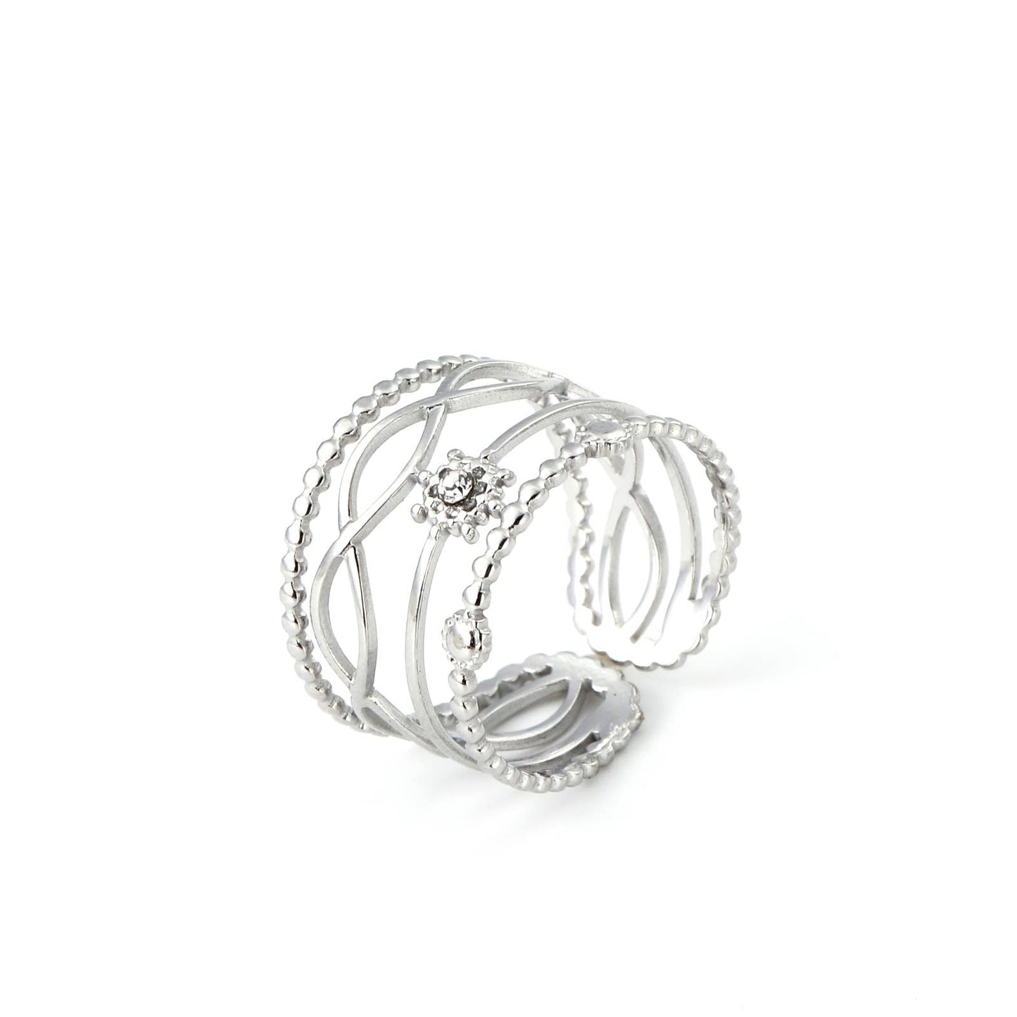 Bague - Éliane: Argent