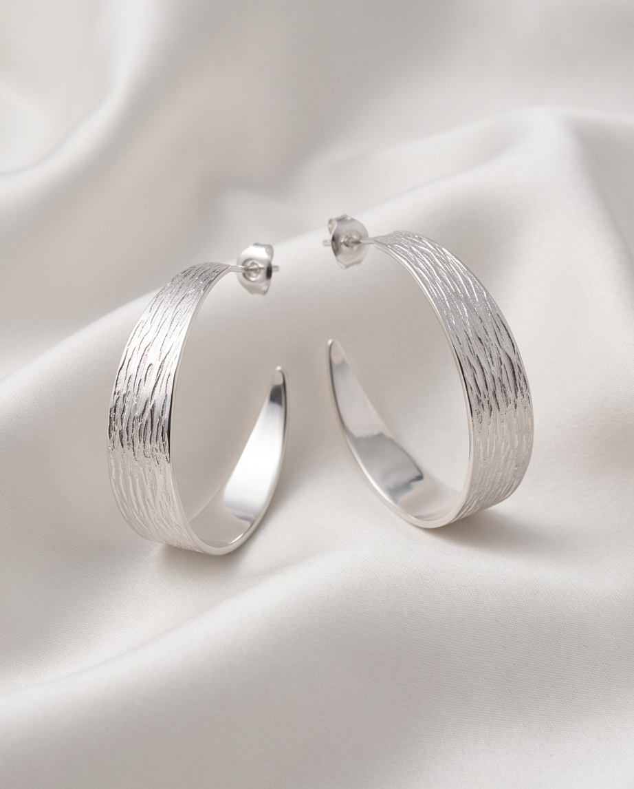 Half moon earrings