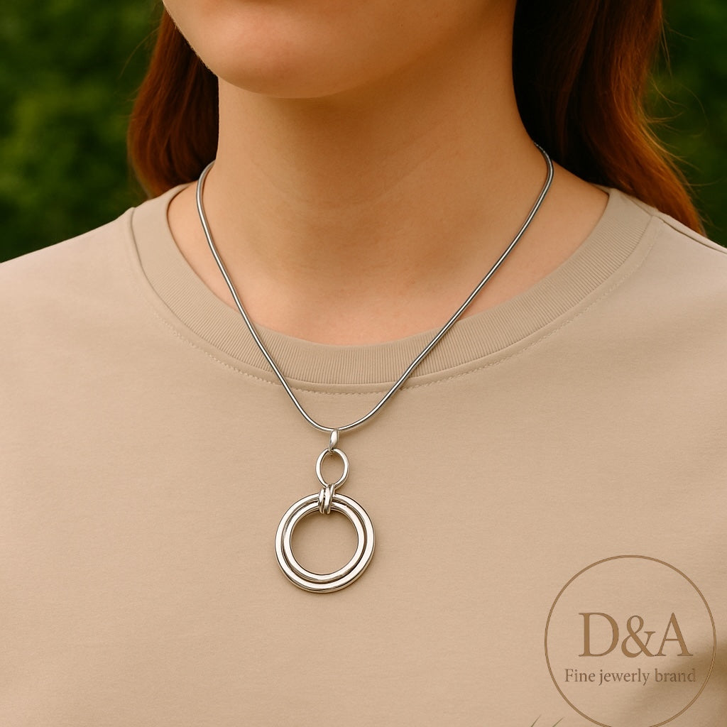Ketting - Letitia: Zilver