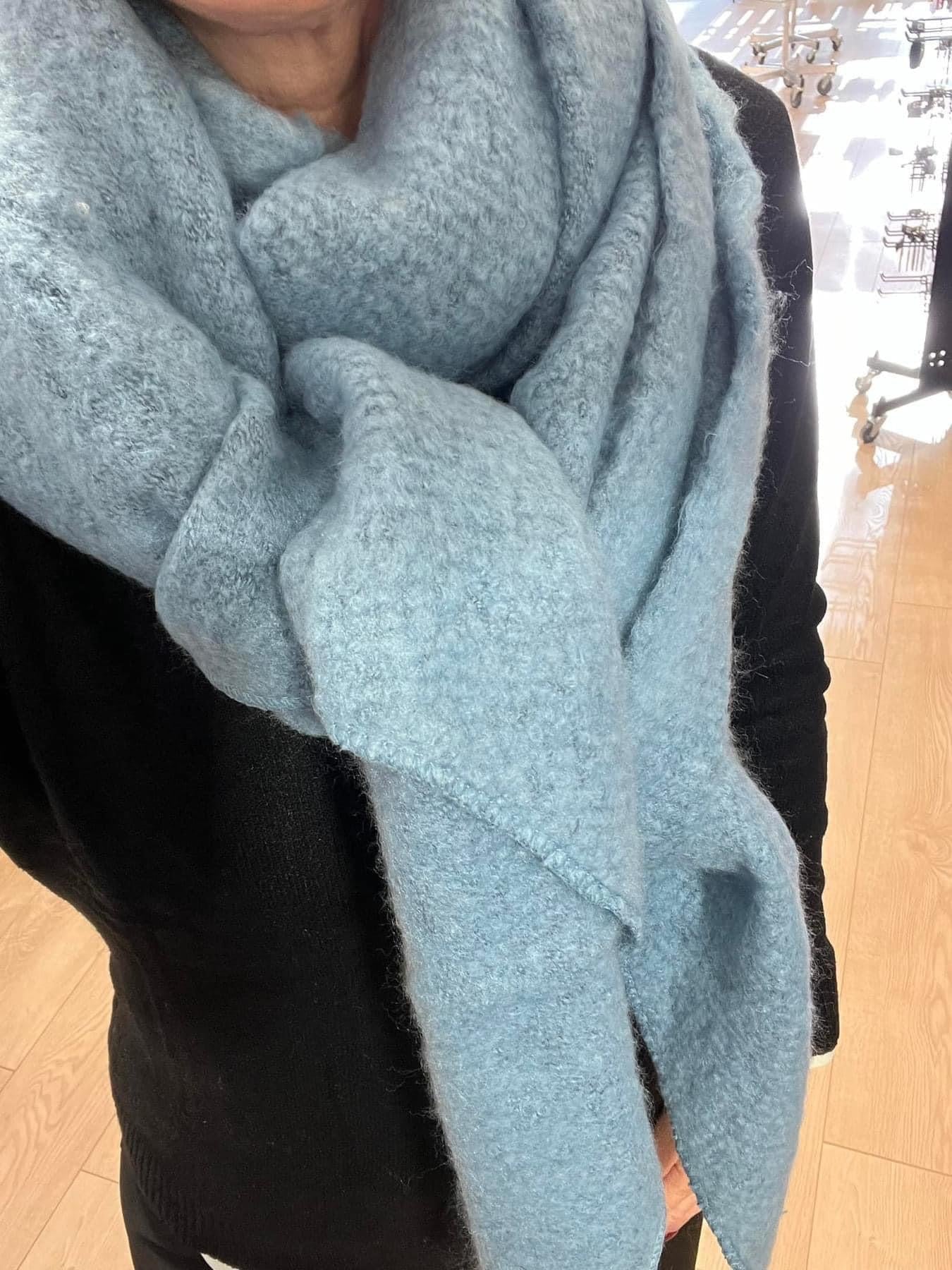 Echarpe Elly: Bleu ciel
