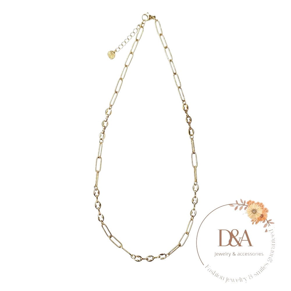 Collier Cecilia: doré