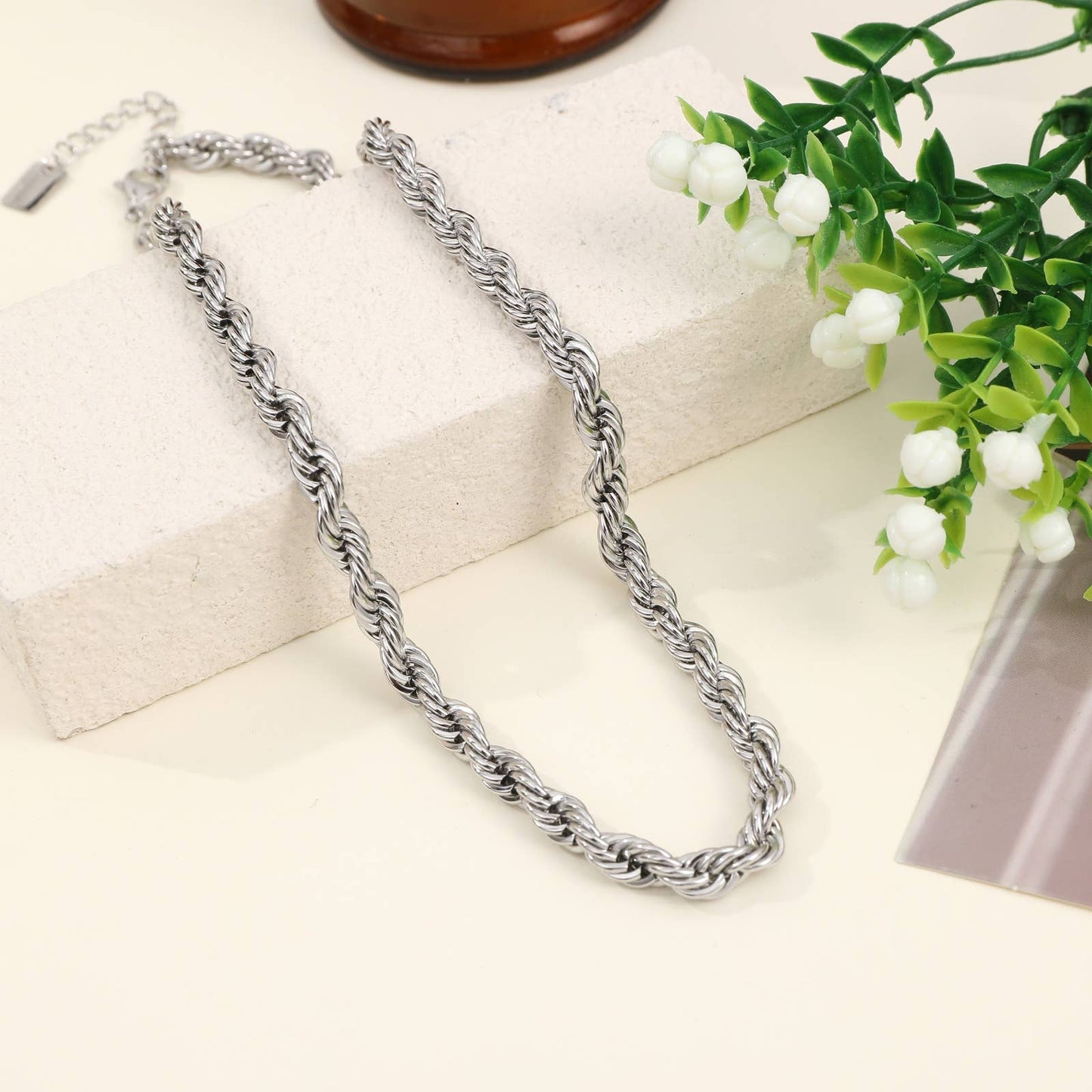 Collier - Delora: Argent