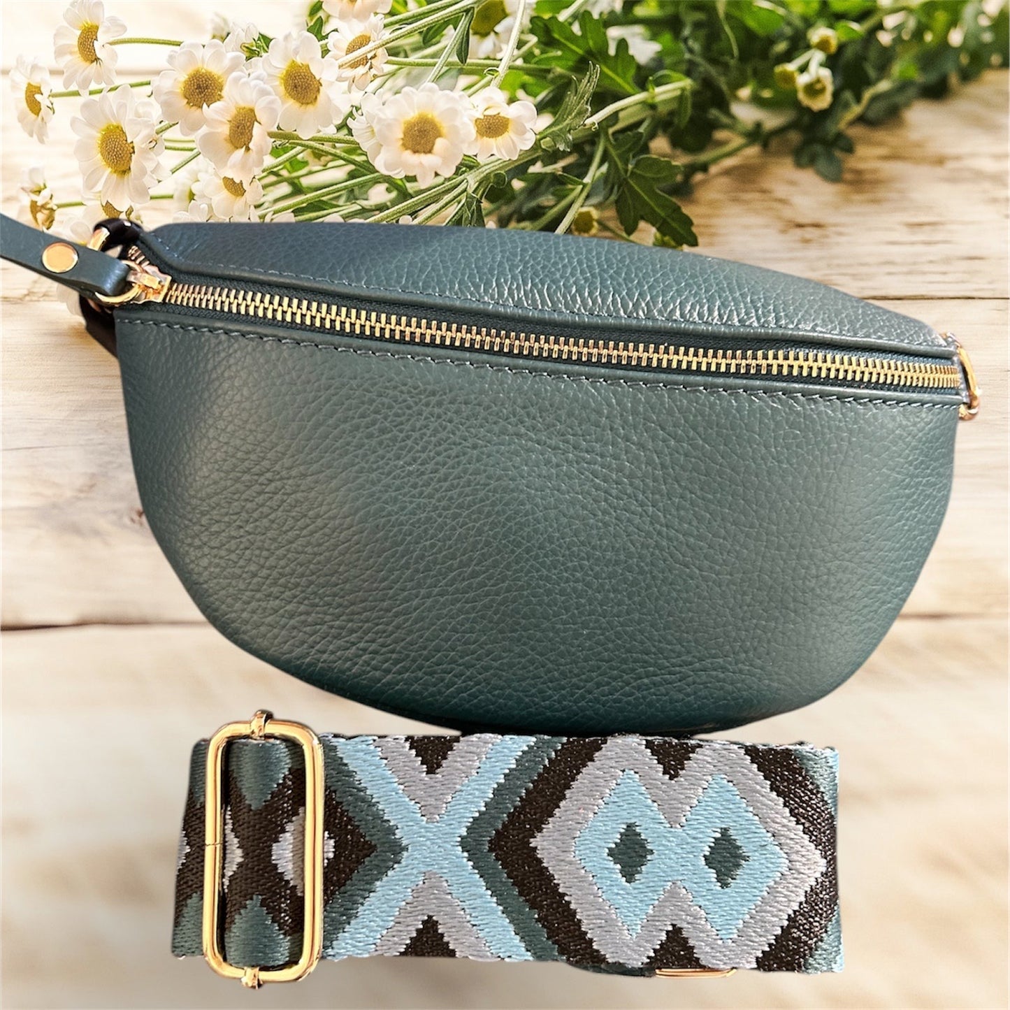 Sac Clara vert pétrole