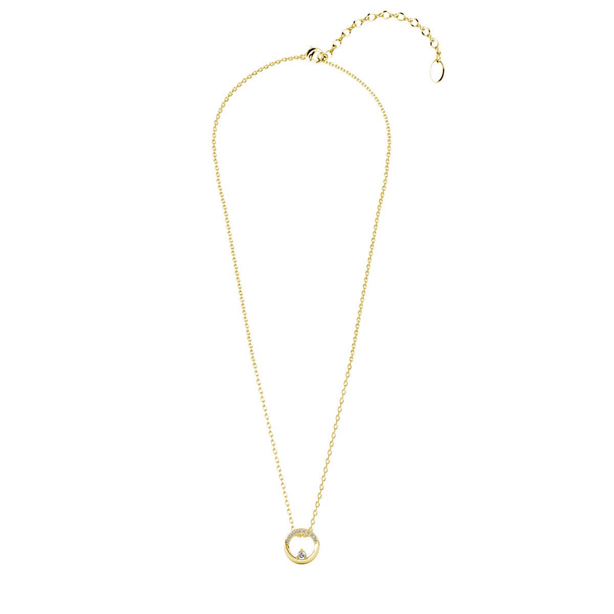 Pendentifs Clarine - Doré et Cristal