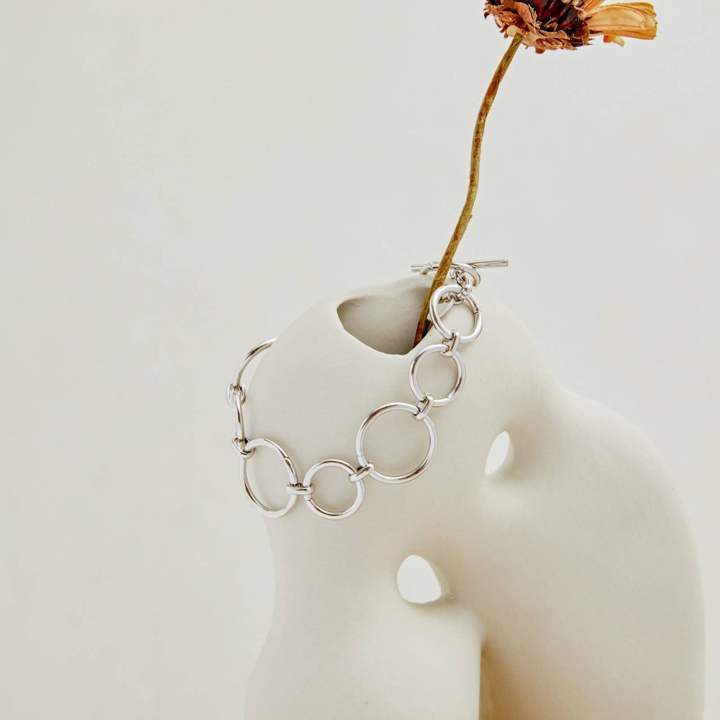 Bracelet Elliana: Argent
