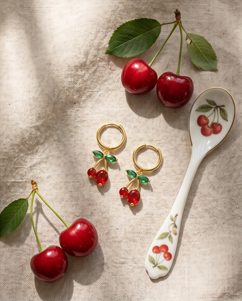 đ Boucles Cherry Crush â Les cerises les plus cute de lâĂ©tĂ© âš