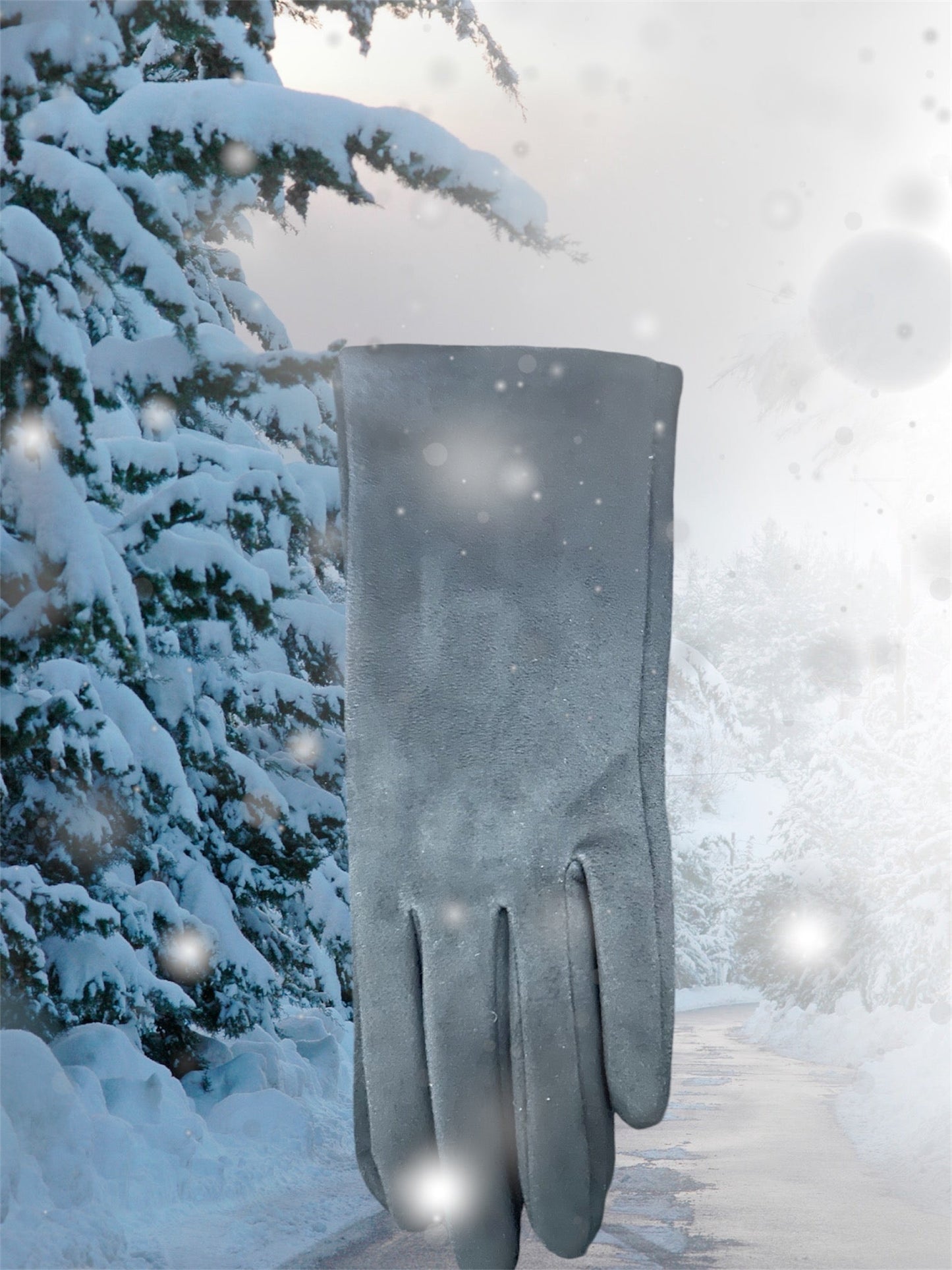 Handschoenen met touchscreen: marineblauw