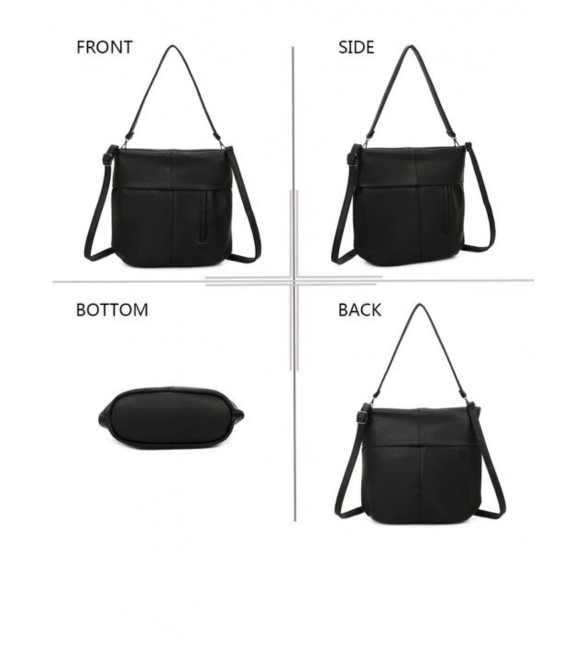 Le Tote Chic: Noir