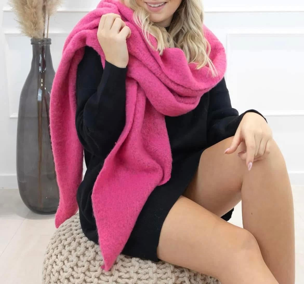 Écharpe Elly: Fushia