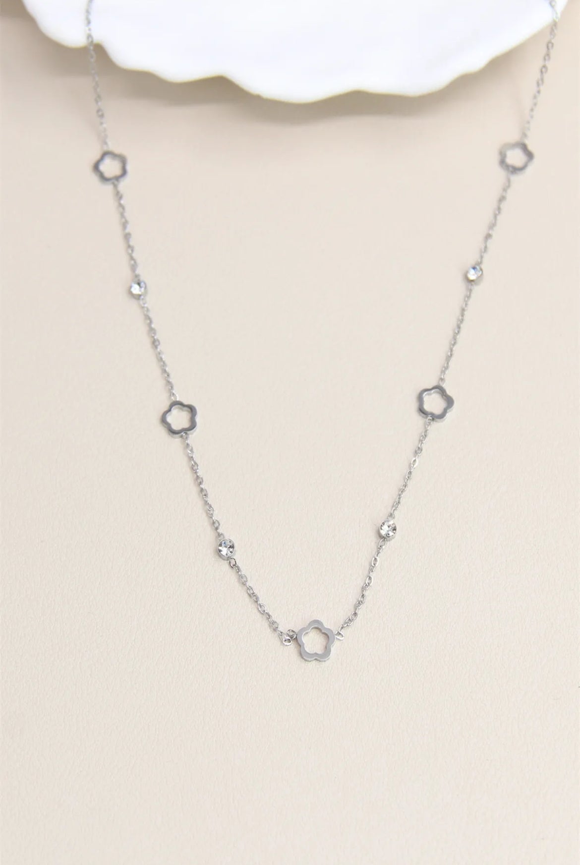 Lilou ketting: zilver