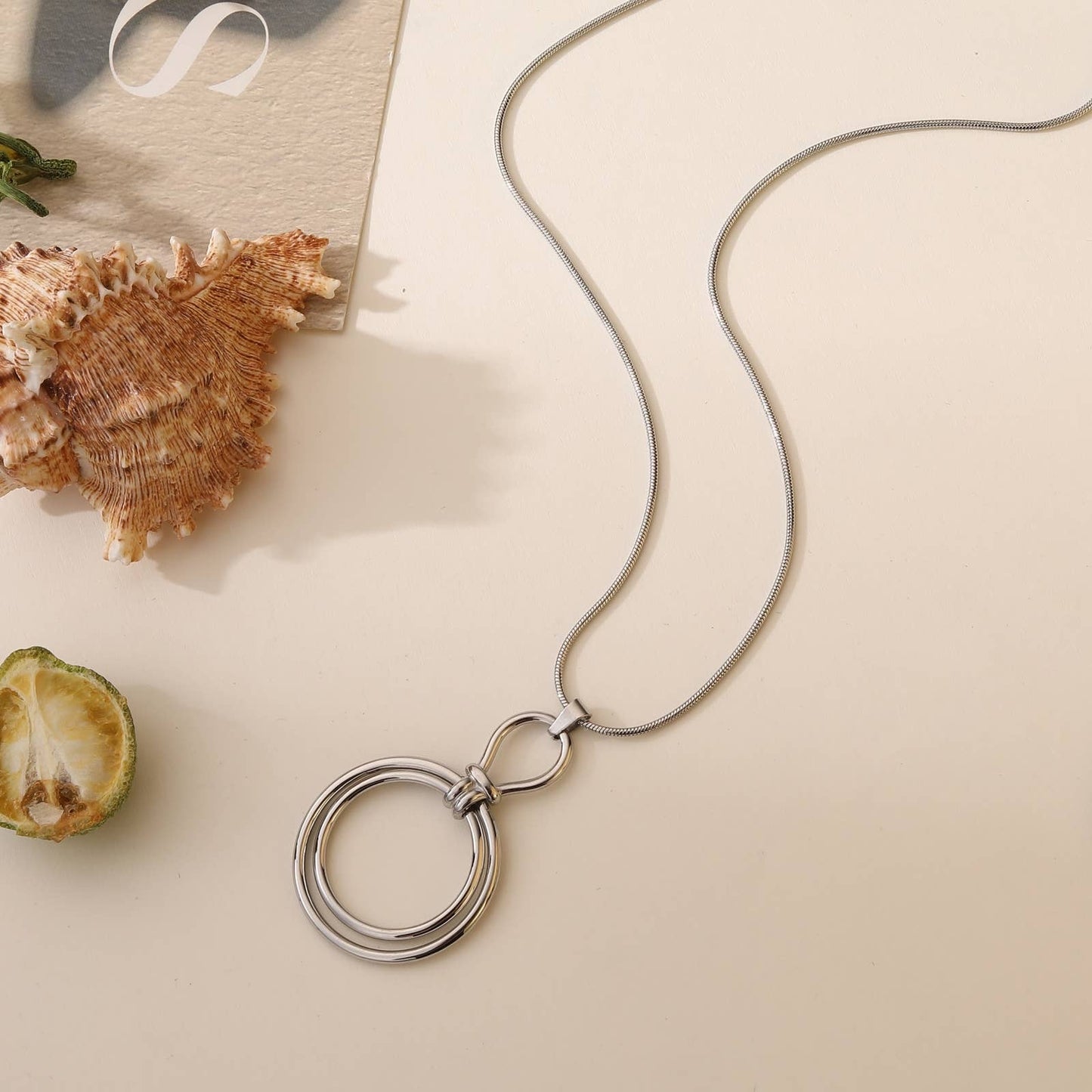 Collier - Letitia: Argent