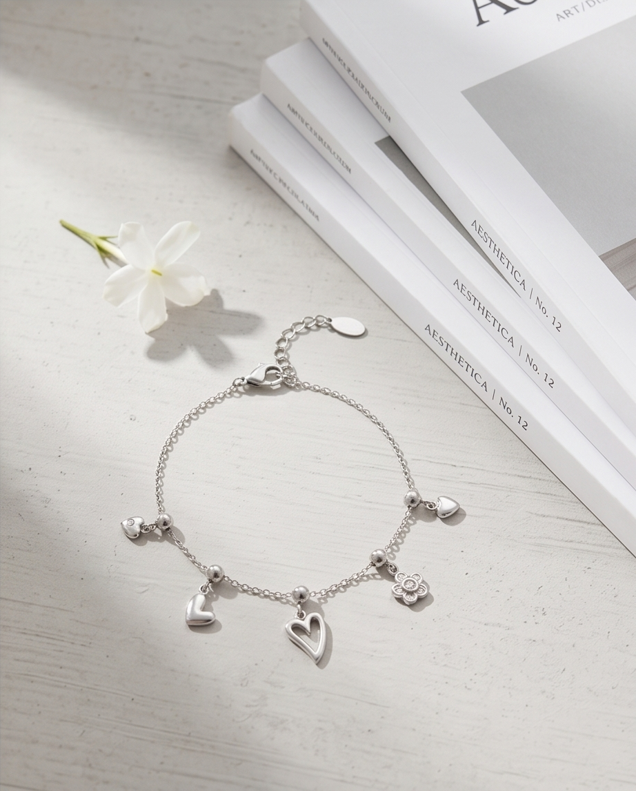 Adore silver-plated bracelet - stainless steel