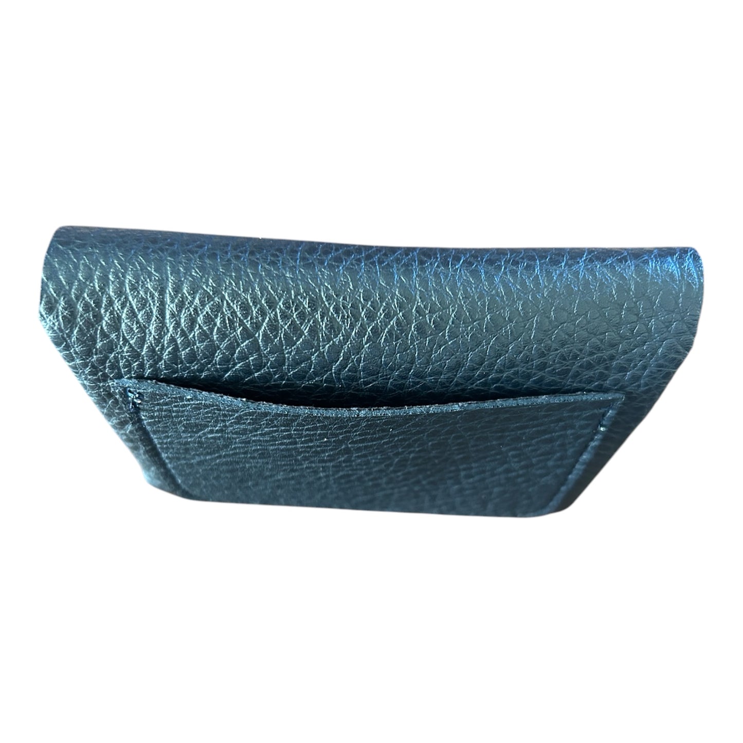 Marineblauwe dubbele portemonnee