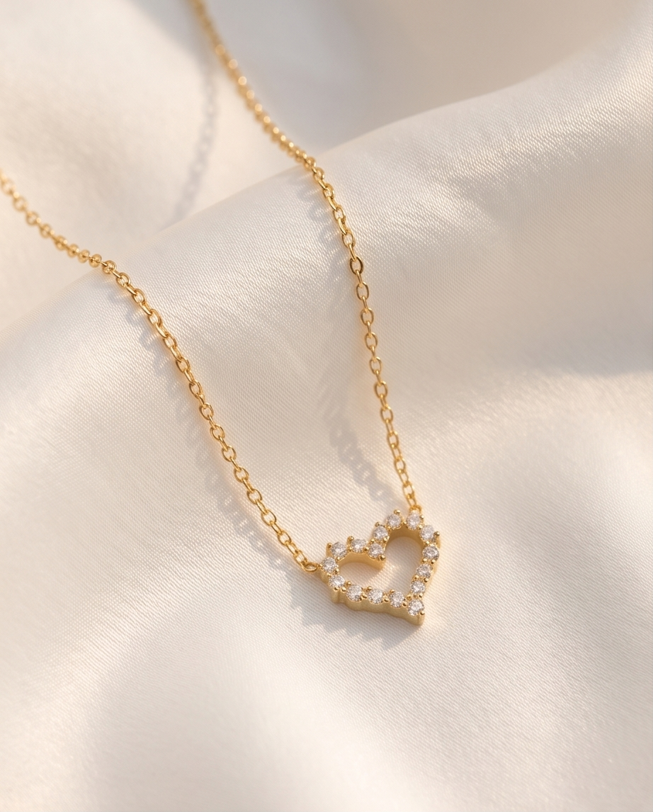 Valentine's Day Heart Necklace ❤️