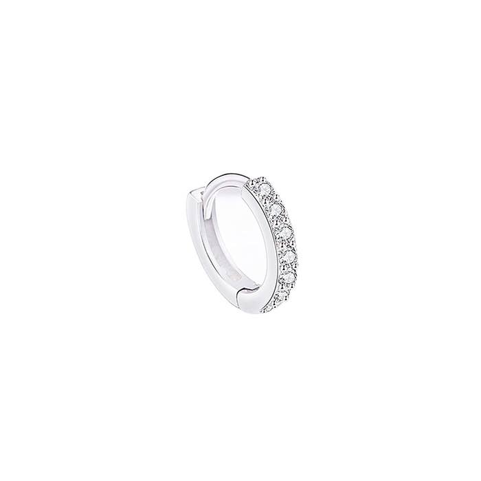 Boucles d’oreilles Cliquet en diamant - Doré