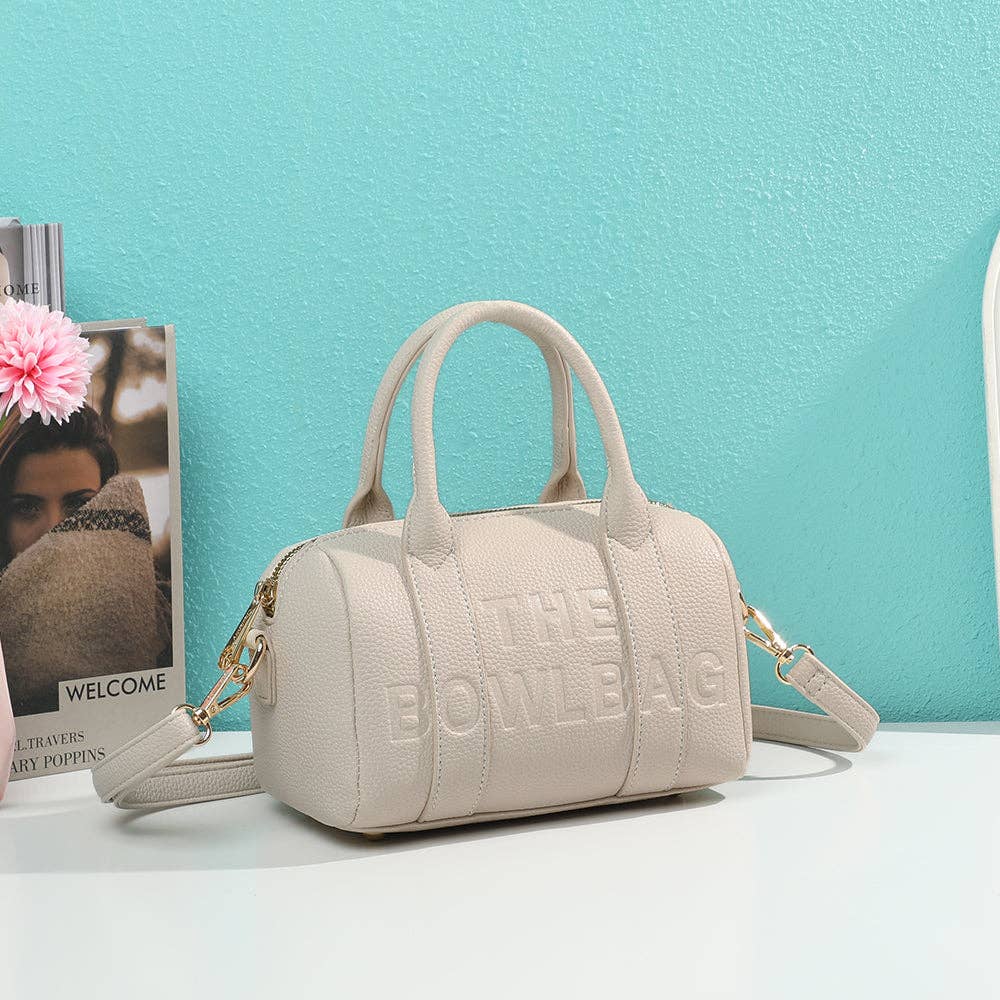 BOWLBAG MINI: Beige