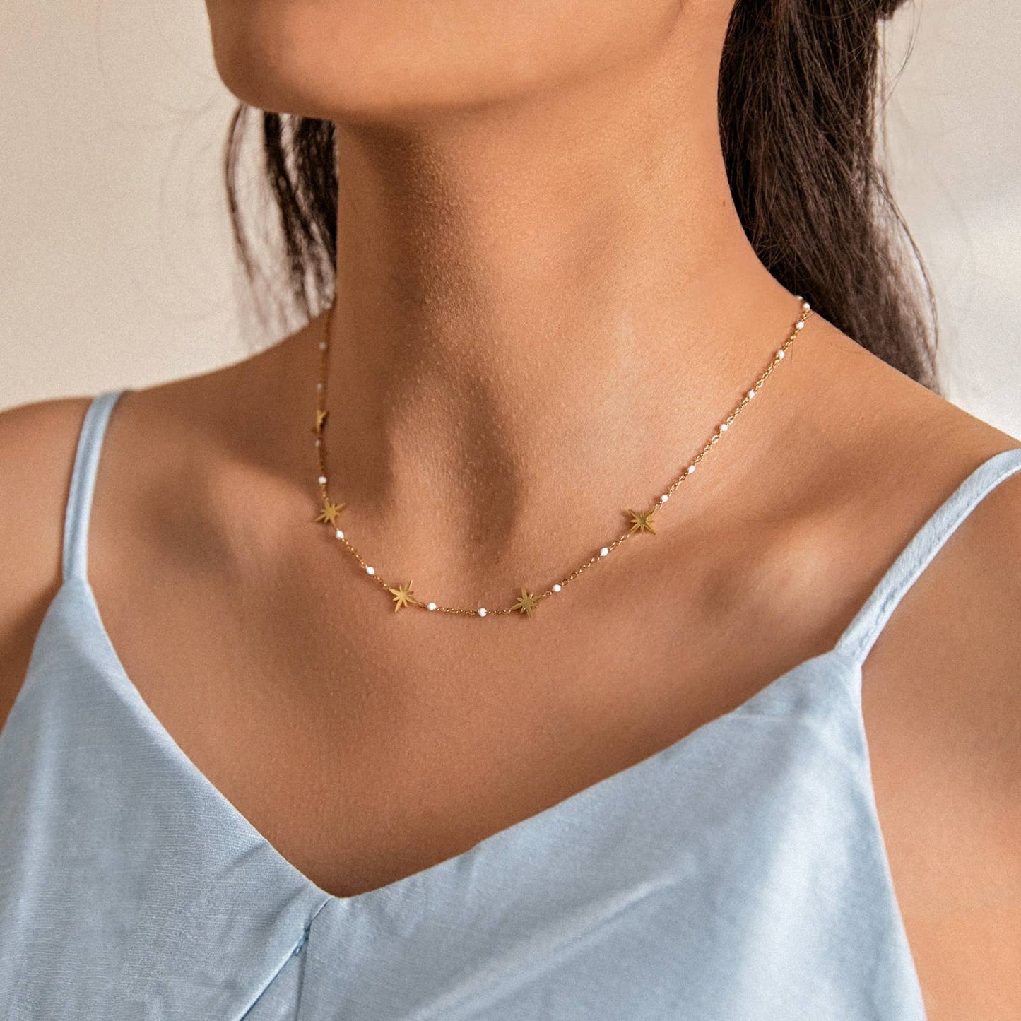 Collier - Amira: Argent