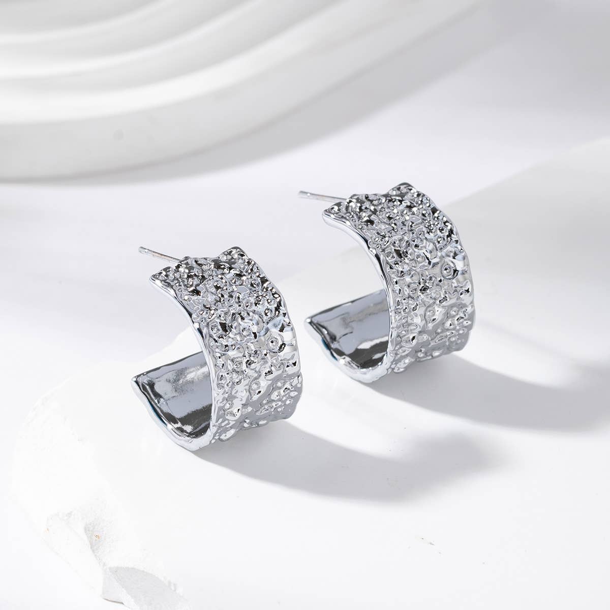 Oorringen - Lucie: Zilver