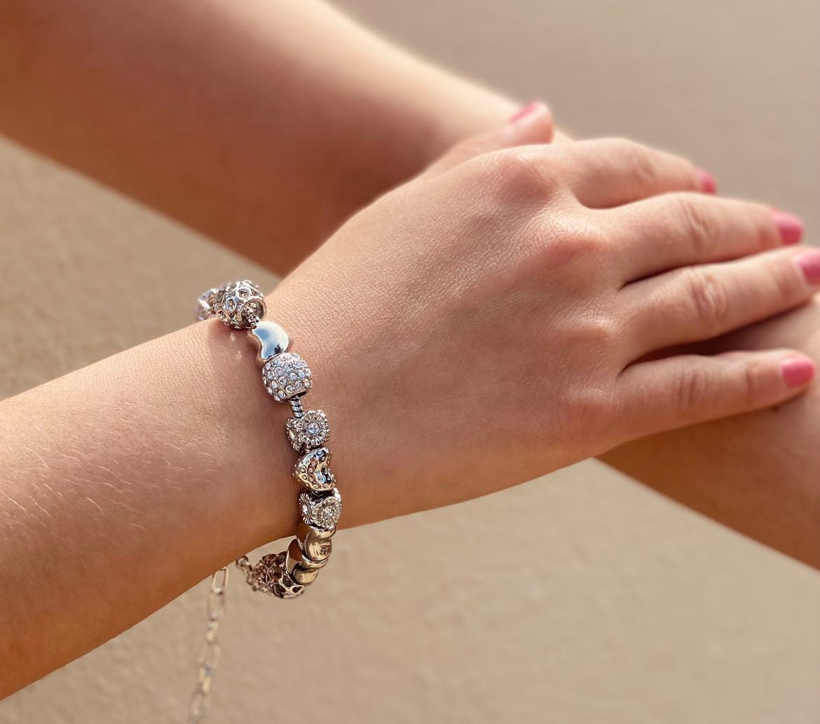 Bracelets argentés