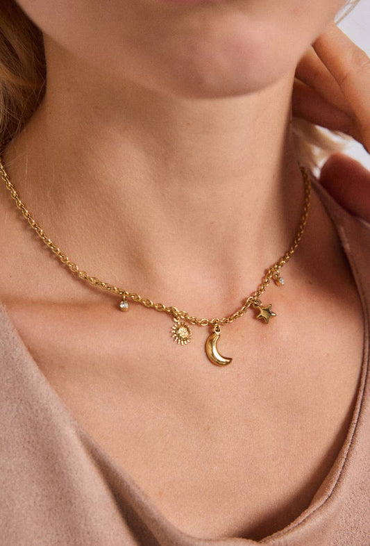 Hemelse ketting: goud