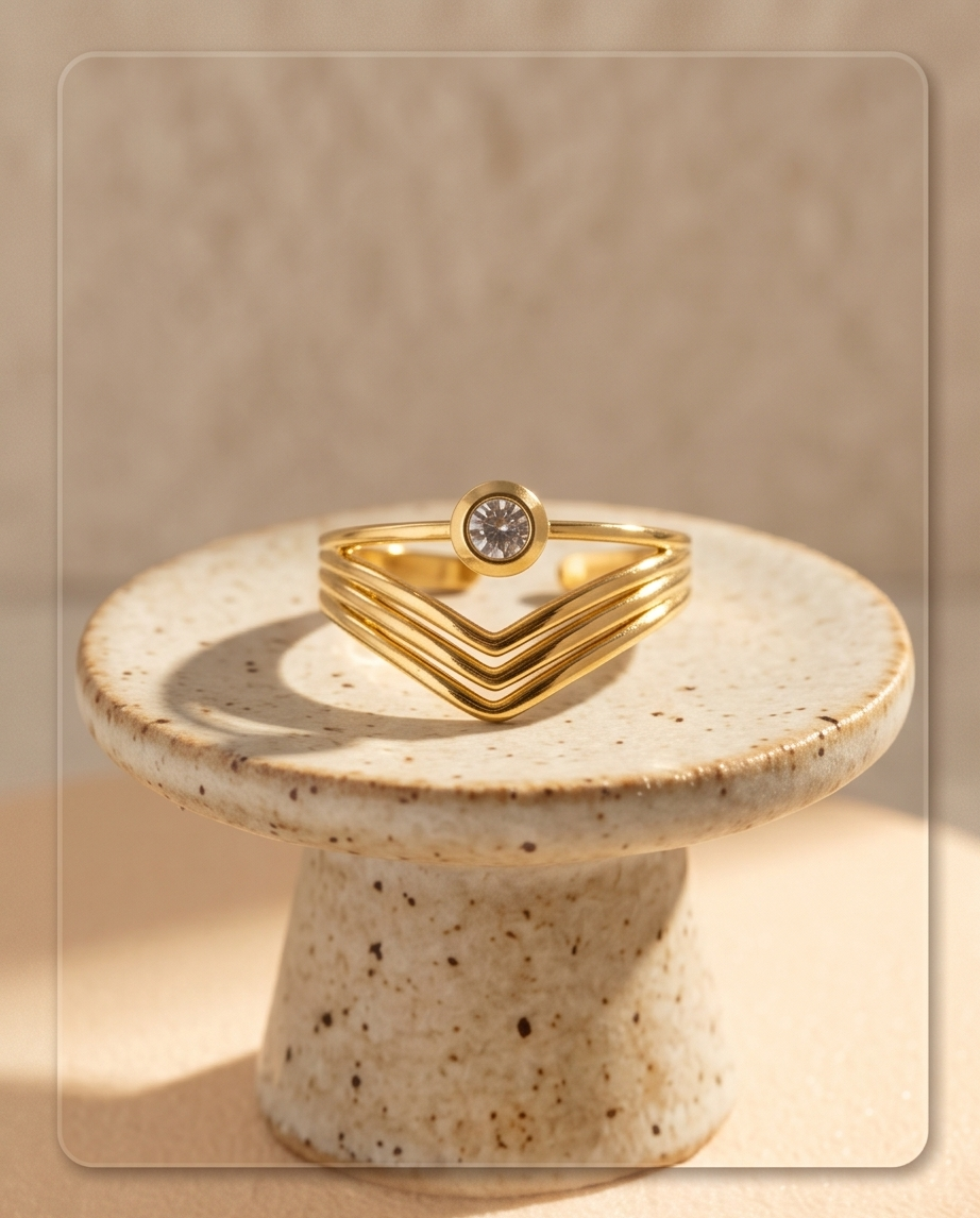 Bague Victoria Dorée ✨