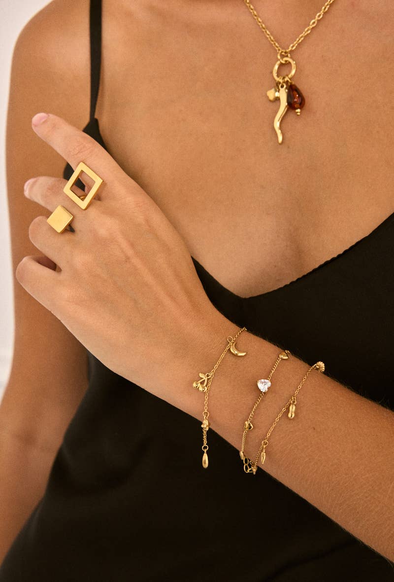 Celeste armband: goud