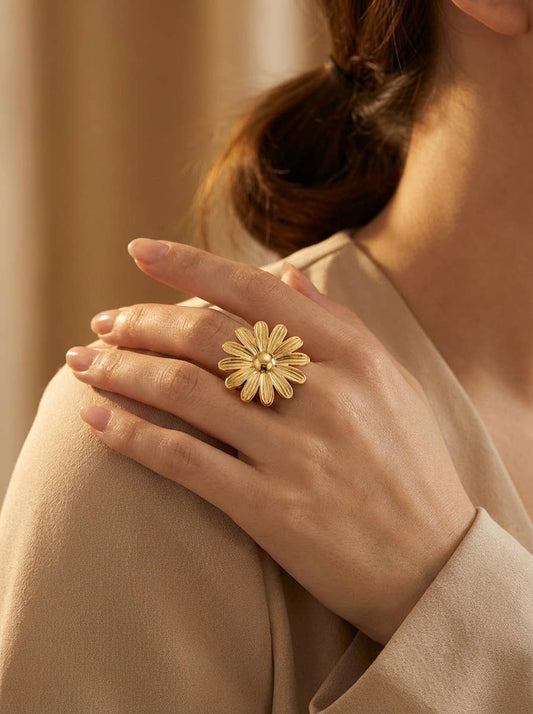Glow Touch Gold Berry Ring 💛
