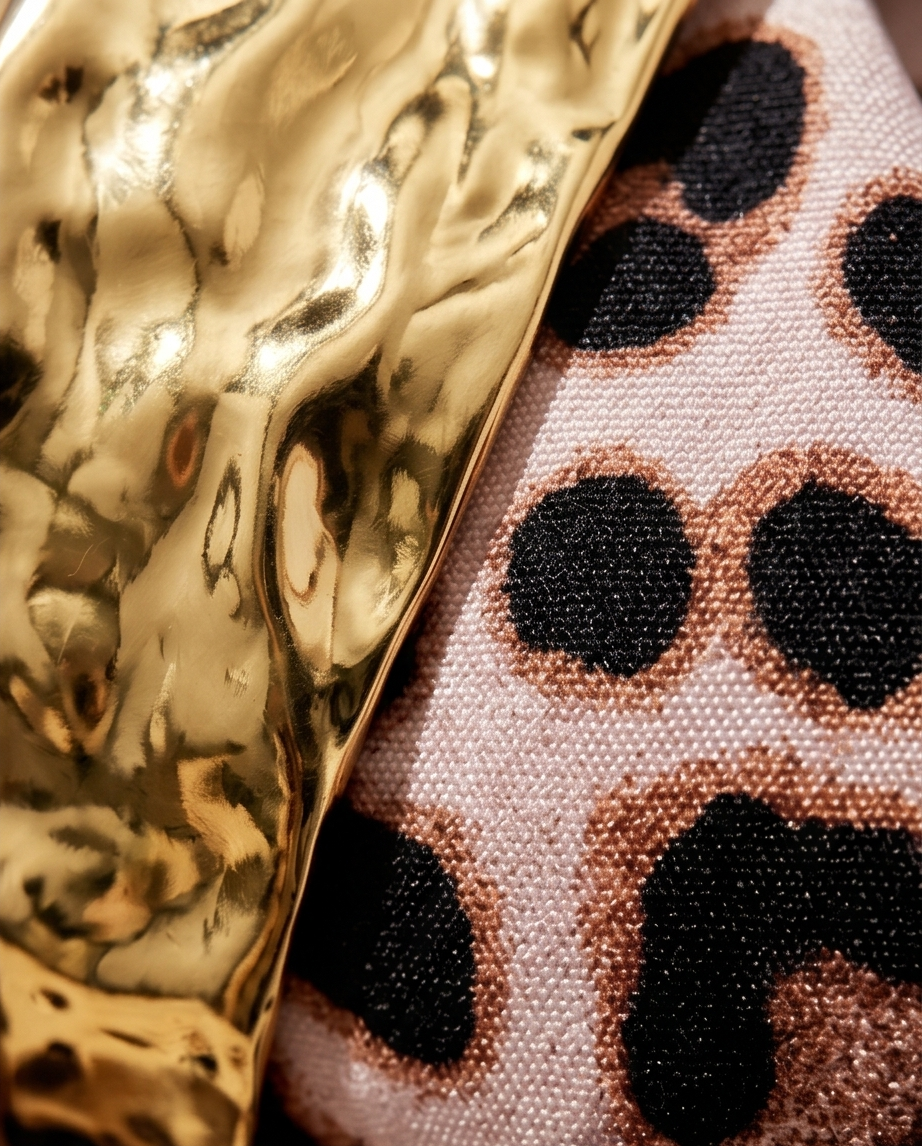 Bracelet jonc avec foulard – Chic & tendance