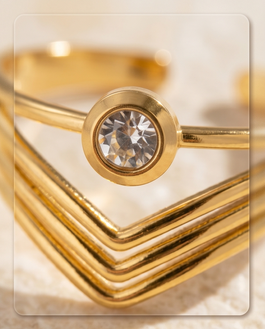Bague Victoria Dorée ✨