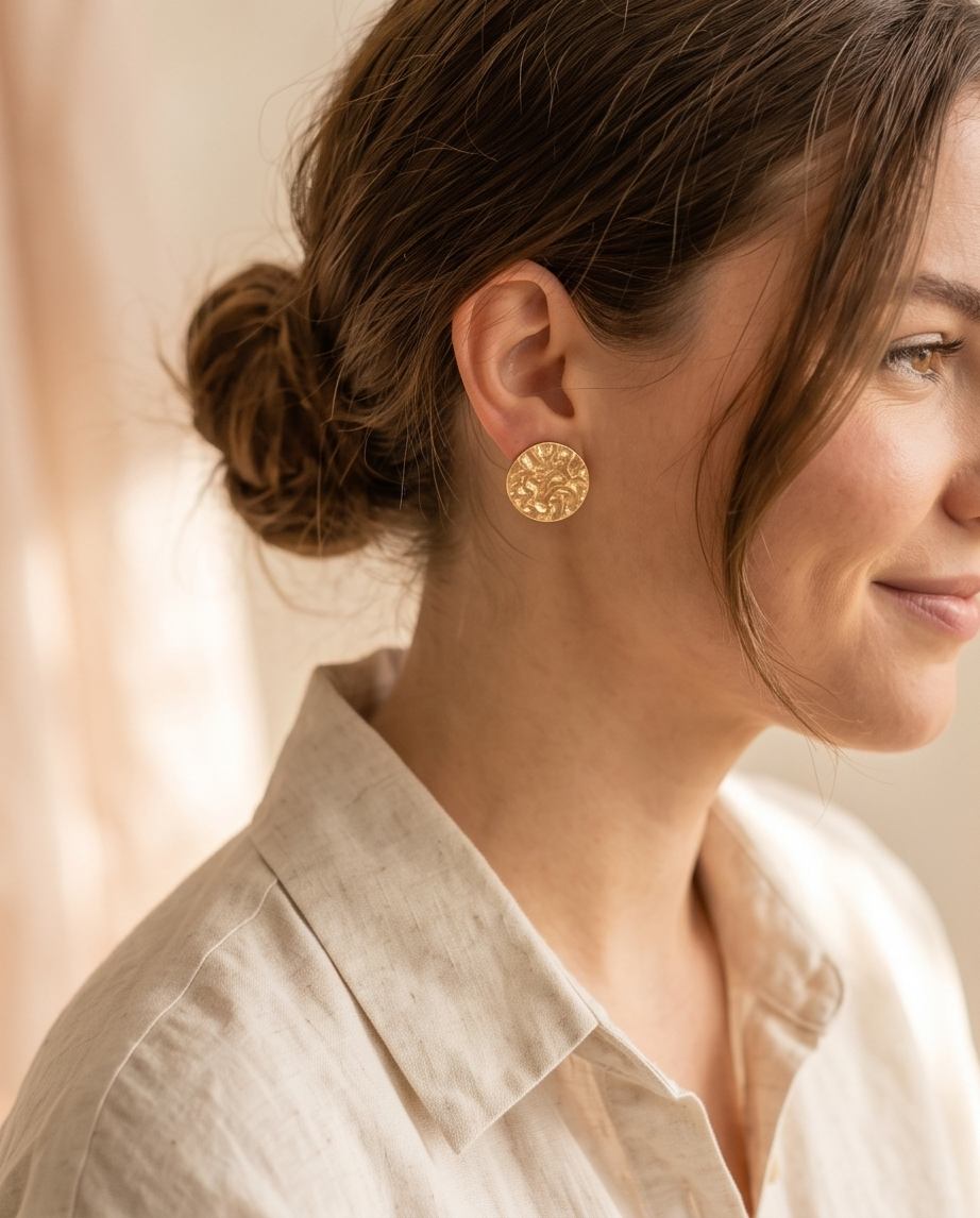 ✨ Boucles Sélène – L’élégance texturée ✨