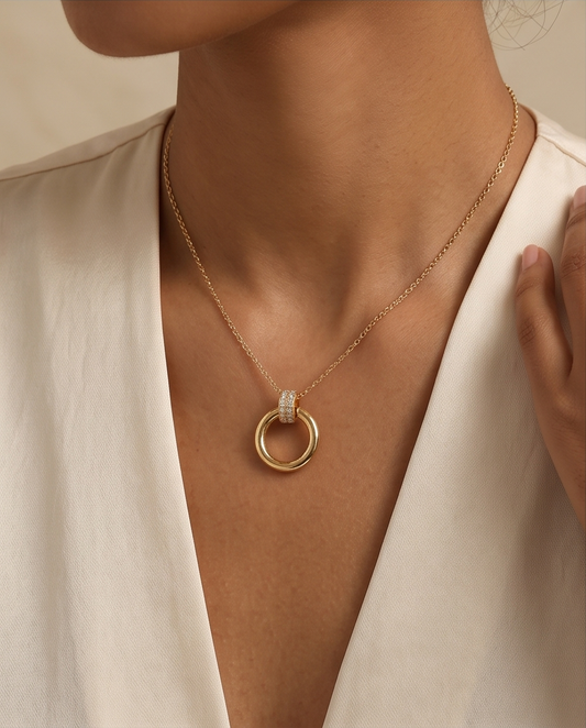 Gouden ketting Cinzia – Het sieraadje dat je hart steelt