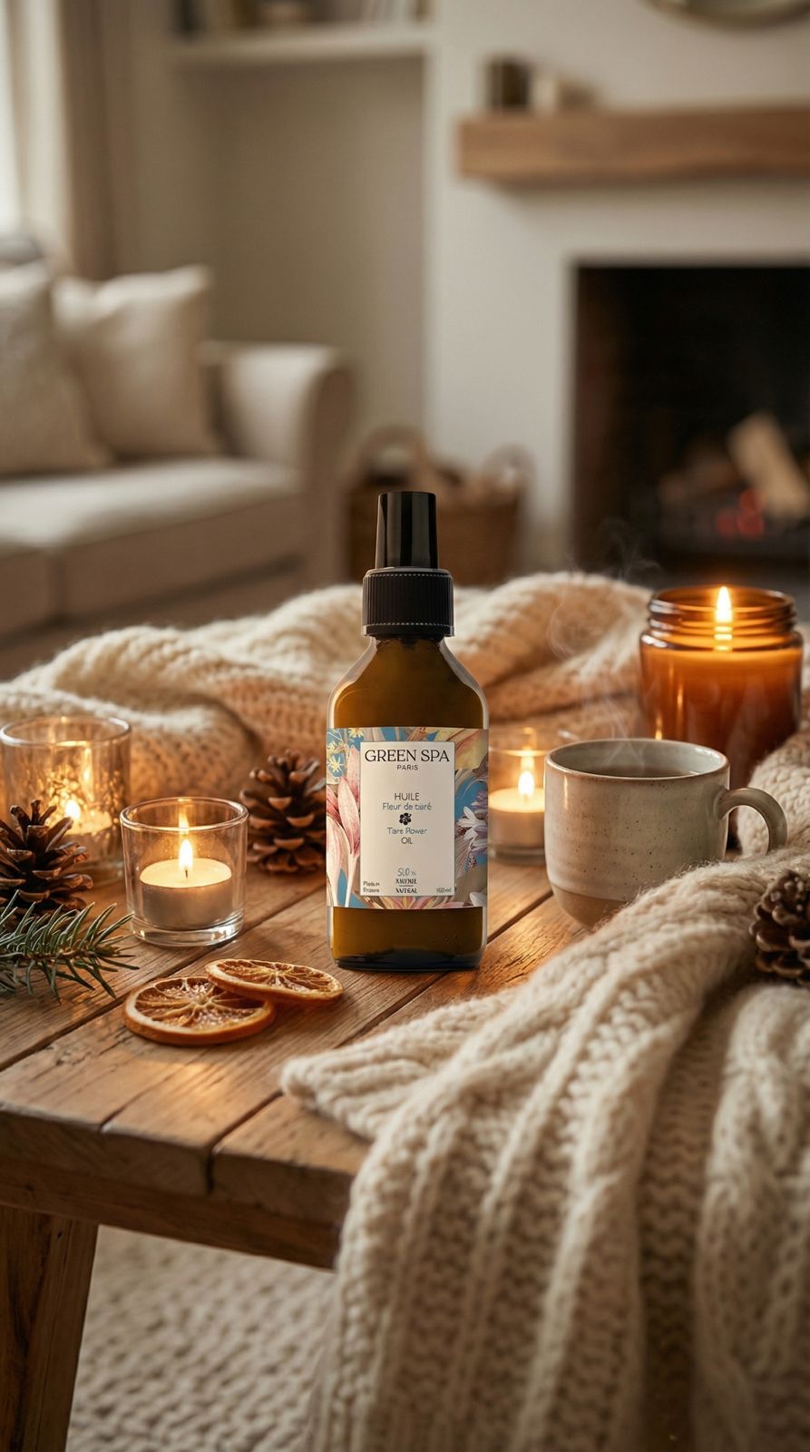 Huile de Corps Fleur de Tiaré | Nourrissante 100 ml