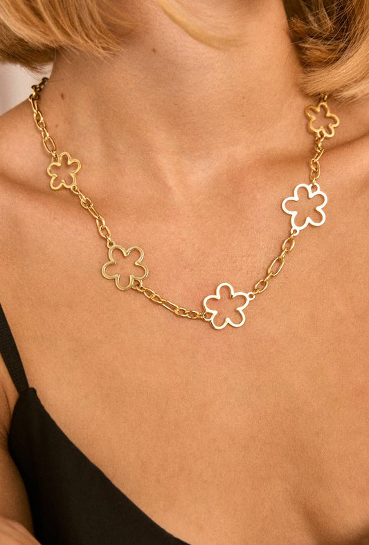 Bloemenketting: Goud