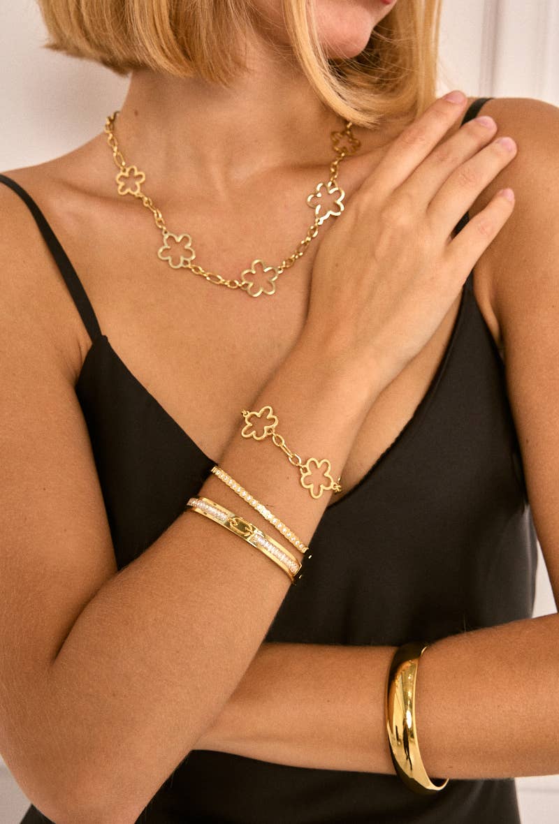 Bloemenketting: Goud