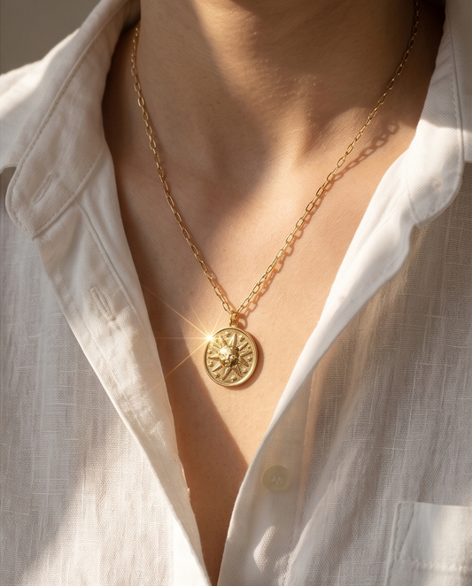 Vergulde ketting Angelique – Zachtheid & elegantie