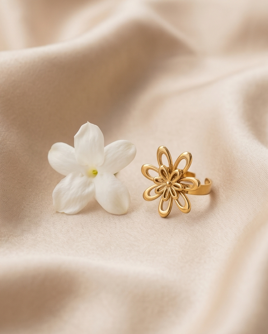Maelis Gold Ring – The little detail that changes everything