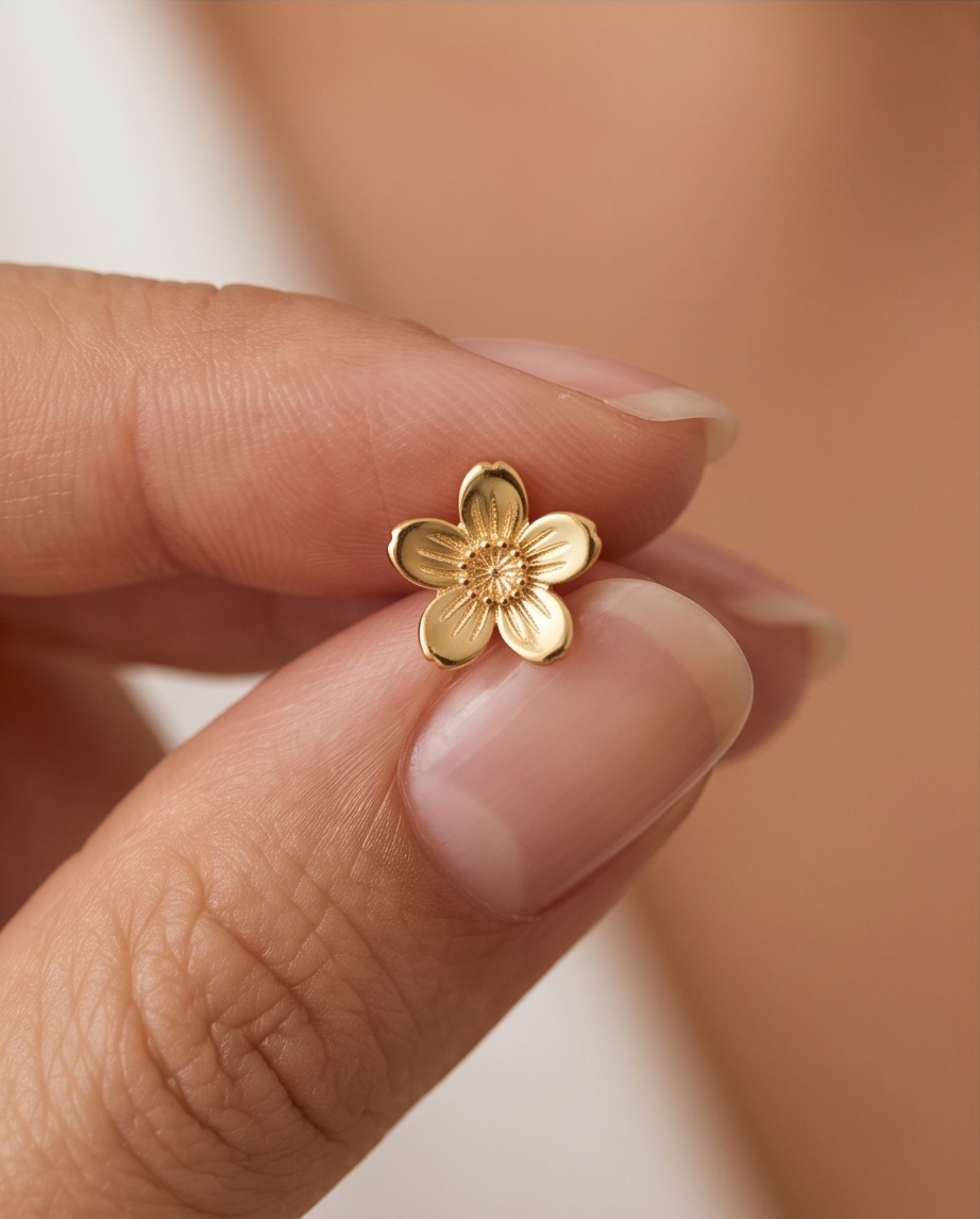 ✨ boucles d’oreilles Flora – Une touche florale pleine d’élégance ✨